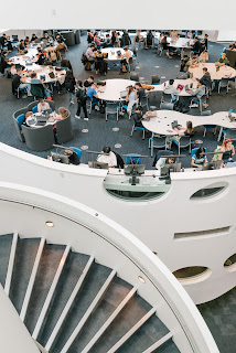 study space in the diamond building