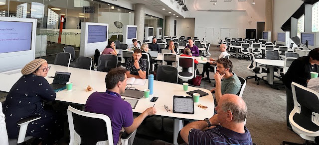 University of Sheffield staff attending a Engineering Education session